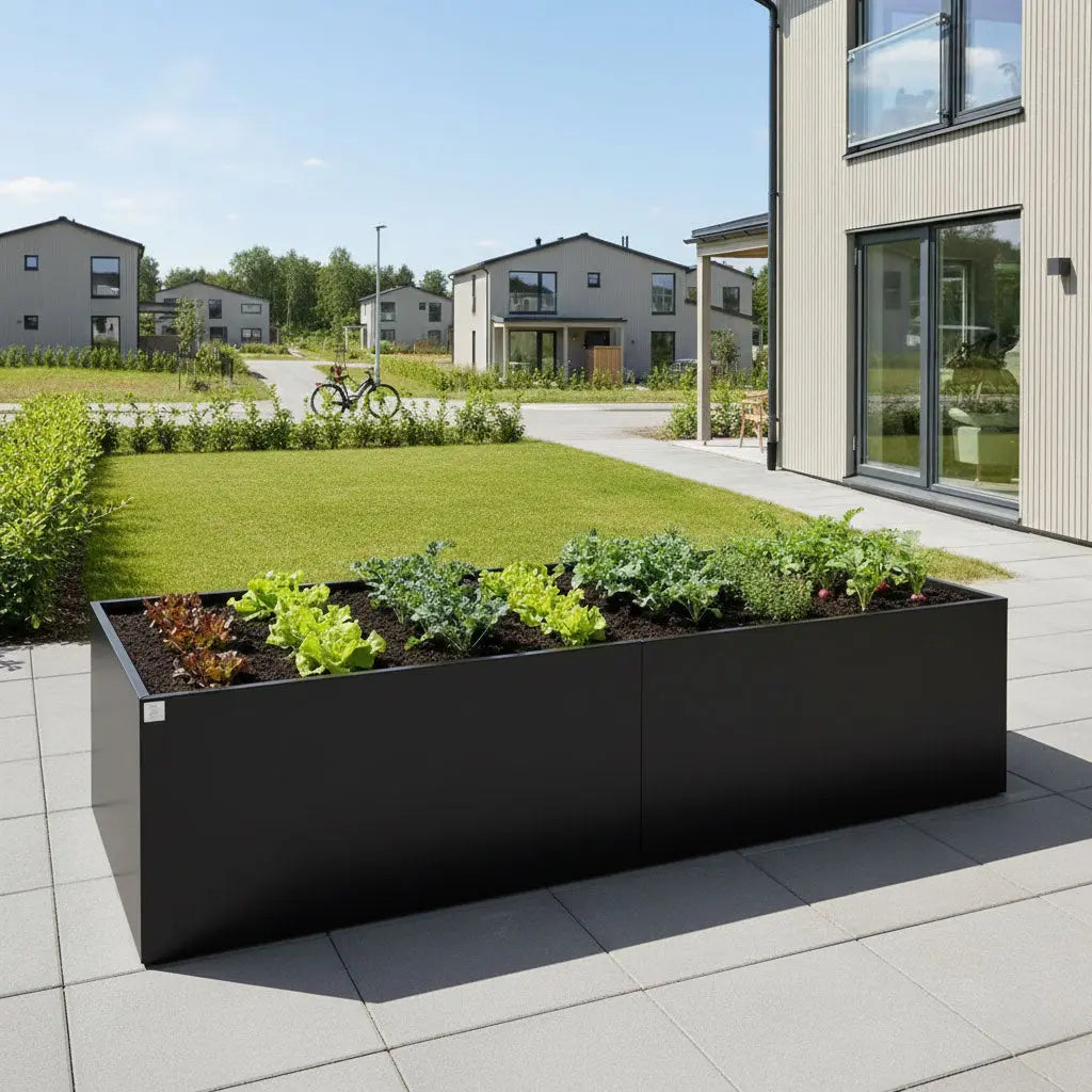 Plant Box Odlindslåda 240x80x60 Designplåt