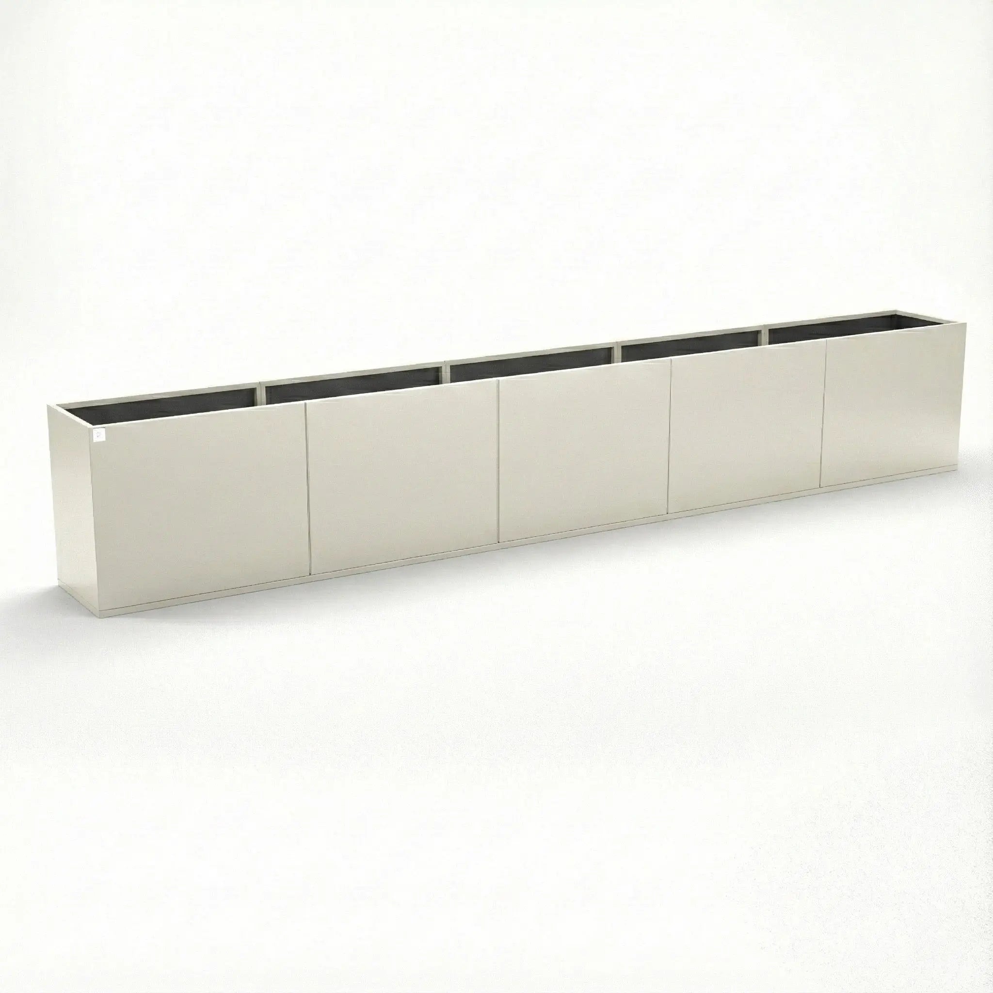 Designplåt Plant Box Flex Beige 600x40x60 Front