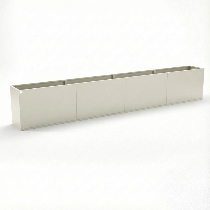 Designplåt Plant Box Flex Beige 480x40x60 Front