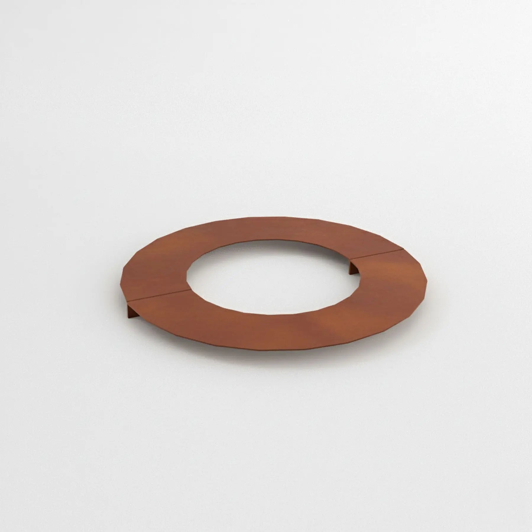 Robot trädring Designplåt cortenplåt produktbild front